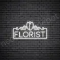 Florist-Neon-Sign-24x13-WS-C-WHITE