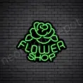 Flower-Shop-V10-Neon-Sign-24x20-WS-B-GREEN
