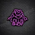 Flower-Shop-V10-Neon-Sign-24x20-WS-B-PINK