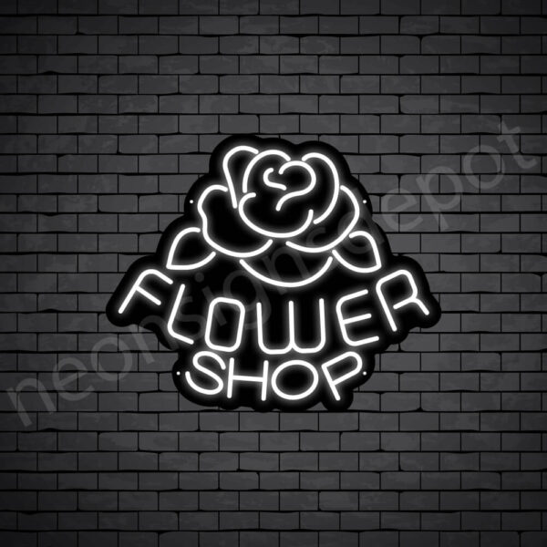 Flower-Shop-V10-Neon-Sign-24x20-WS-B-WHITE Flower-Shop-V10-Neon-Sign-24x20-WS-B-WHITE
