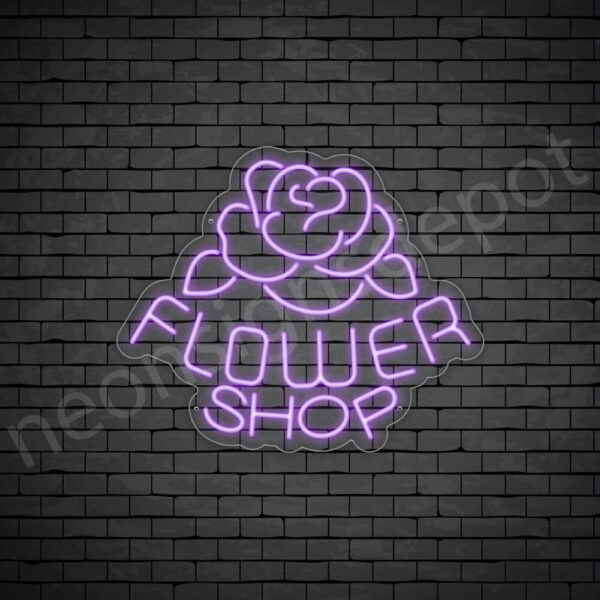 Flower-Shop-V10-Neon-Sign-24x20-WS-C-PURPLE Flower-Shop-V10-Neon-Sign-24x20-WS-C-PURPLE