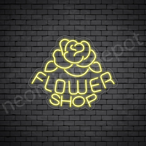 Flower-Shop-V10-Neon-Sign-24x20-WS-C-YELLOW Flower-Shop-V10-Neon-Sign-24x20-WS-C-YELLOW
