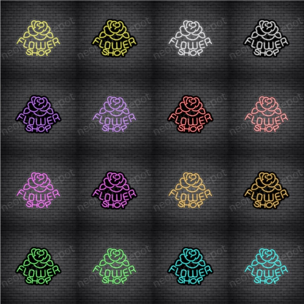 Flower Shop V10 Neon Sign Flower Shop V10 Neon Sign