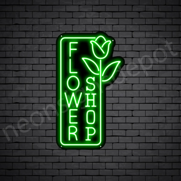 Flower-Shop-V12-Neon-Sign-14x24-WS-B-GREEN Flower-Shop-V12-Neon-Sign-14x24-WS-B-GREEN