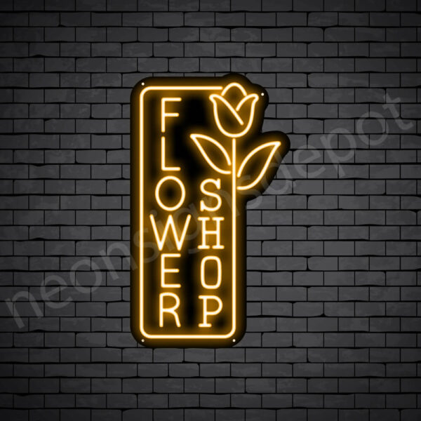 Flower-Shop-V12-Neon-Sign-14x24-WS-B-ORANGE Flower-Shop-V12-Neon-Sign-14x24-WS-B-ORANGE