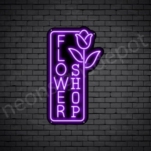 Flower-Shop-V12-Neon-Sign-14x24-WS-B-PURPLE Flower-Shop-V12-Neon-Sign-14x24-WS-B-PURPLE