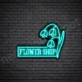 Flower-Shop-V13-Neon-Sign-18x24-WS-B-BRIGHT-BLUE