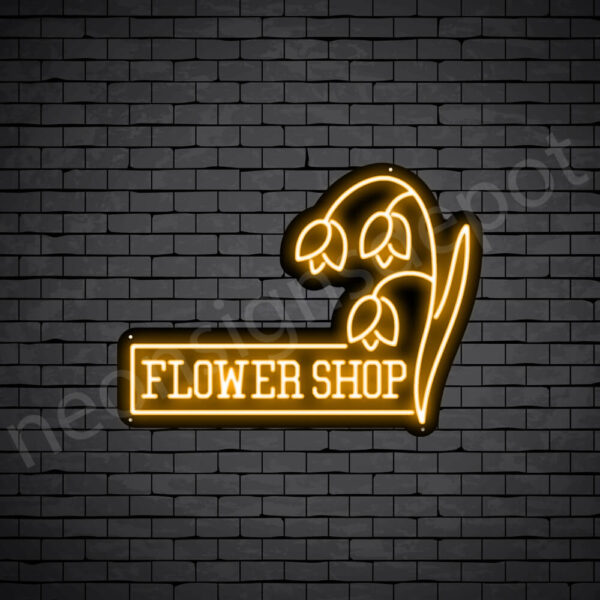 Flower-Shop-V13-Neon-Sign-18x24-WS-B-ORANGE Flower-Shop-V13-Neon-Sign-18x24-WS-B-ORANGE