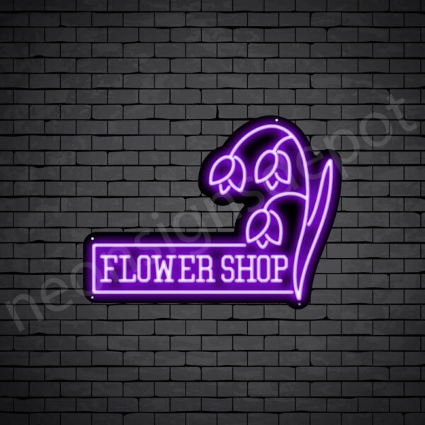 Flower-Shop-V13-Neon-Sign-18x24-WS-B-PURPLE Flower-Shop-V13-Neon-Sign-18x24-WS-B-PURPLE