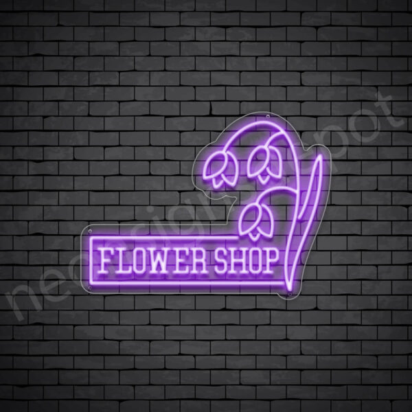 Flower-Shop-V13-Neon-Sign-18x24-WS-C-PURPLE Flower-Shop-V13-Neon-Sign-18x24-WS-C-PURPLE