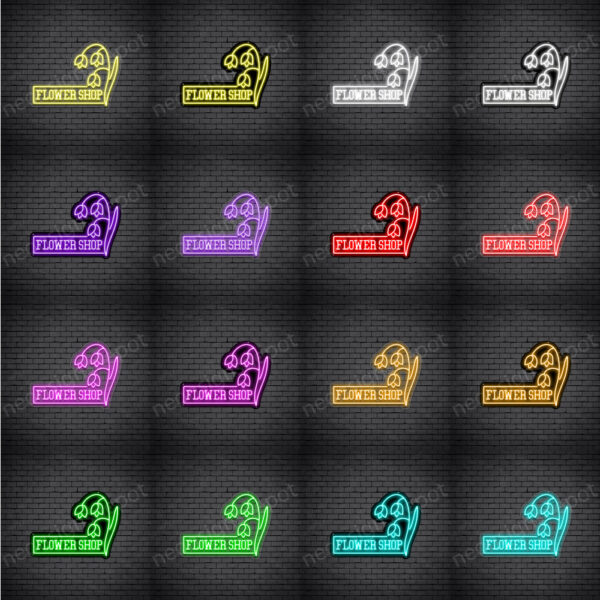 Flower Shop V13 Neon Sign Flower Shop V13 Neon Sign