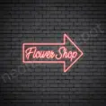 Red Flower Shop V15 Sign
