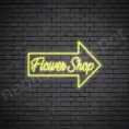 Yellow Flower Shop V15 Sign