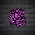 Flower-Shop-V16-Neon-Sign-24x24-WS-B-PINK