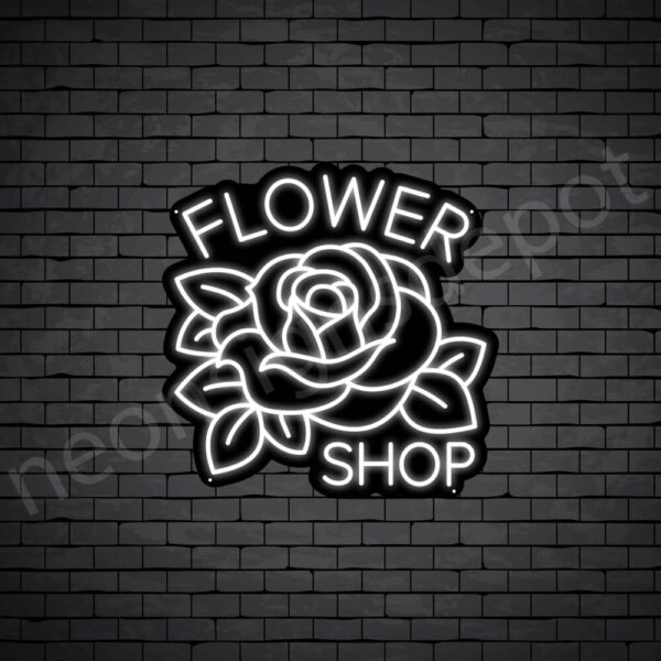 Flower-Shop-V16-Neon-Sign-24x24-WS-B-WHITE Flower-Shop-V16-Neon-Sign-24x24-WS-B-WHITE