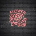 Flower-Shop-V16-Neon-Sign-24x24-WS-C-RED