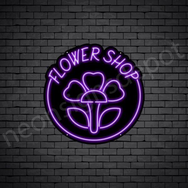 Flower-Shop-V6-Neon-Sign-WS-B-PURPLE Flower-Shop-V6-Neon-Sign-WS-B-PURPLE