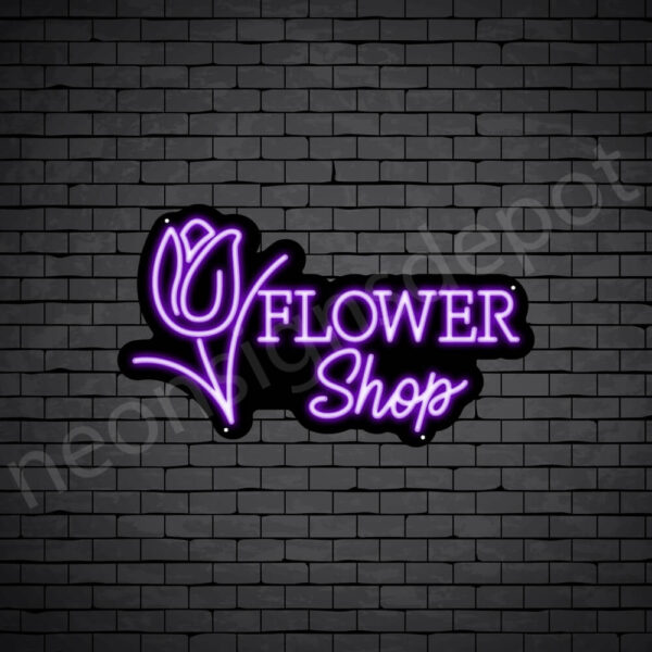 Flower-Shop-V9-Neon-Sign-WS-B-PURPLE Flower-Shop-V9-Neon-Sign-WS-B-PURPLE