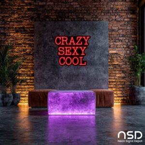 Crazy Sexy Cool Neon Sign
