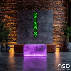 Dirty Neon Sign