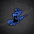 Flying-Witch-Neon-Sign-24x20-WS-B-DARK-BLUE