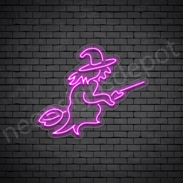 Flying-Witch-Neon-Sign-24x20-WS-C-PINK Flying-Witch-Neon-Sign-24x20-WS-C-PINK