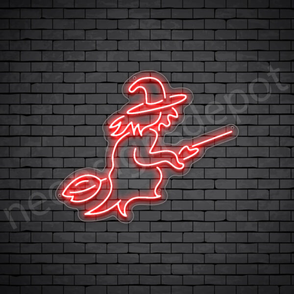 Flying-Witch-Neon-Sign-24x20-WS-C-RED Flying-Witch-Neon-Sign-24x20-WS-C-RED