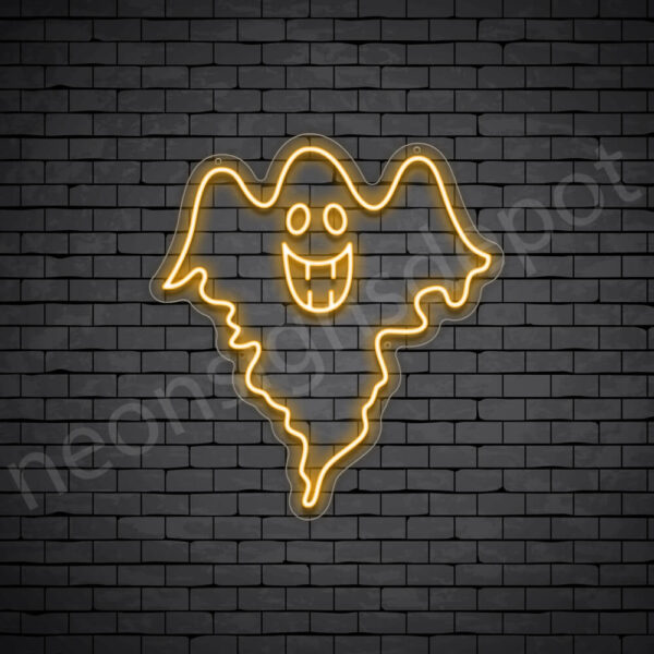 Ghost-Neon-Sign-22x24-WS-C-ORANGE Ghost-Neon-Sign-22x24-WS-C-ORANGE