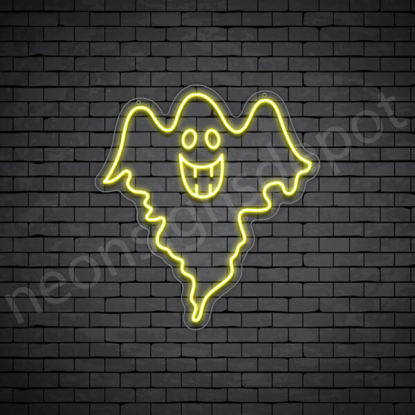 Ghost-Neon-Sign-22x24-WS-C-YELLOW Ghost-Neon-Sign-22x24-WS-C-YELLOW