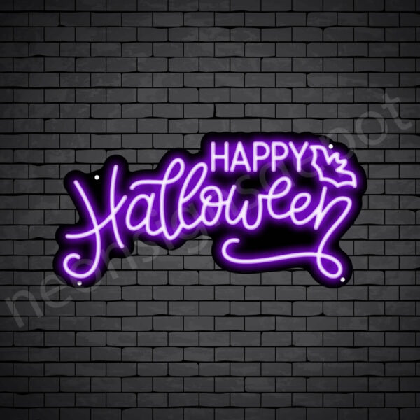 Happy-Halloween-Neon-Sign-24x12-WS-B-PURPLE Happy-Halloween-Neon-Sign-24x12-WS-B-PURPLE