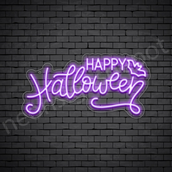 Happy-Halloween-Neon-Sign-24x12-WS-C-PURPLE Happy-Halloween-Neon-Sign-24x12-WS-C-PURPLE