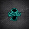 Monster-Ghost-Neon-Sign-20x20-WS-B-BRIGHT-BLUE