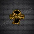 Monster-Ghost-Neon-Sign-20x20-WS-B-ORANGE