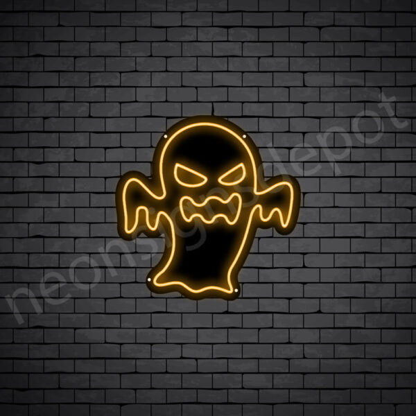 Monster-Ghost-Neon-Sign-20x20-WS-B-ORANGE Monster-Ghost-Neon-Sign-20x20-WS-B-ORANGE