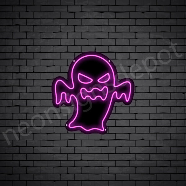 Monster-Ghost-Neon-Sign-20x20-WS-B-PINK Monster-Ghost-Neon-Sign-20x20-WS-B-PINK