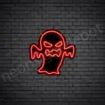 Monster-Ghost-Neon-Sign-20x20-WS-B-RED