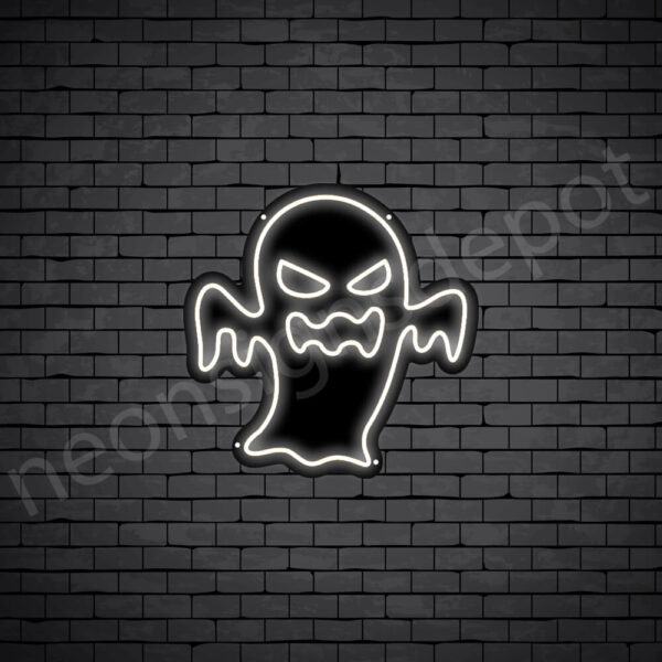 Monster-Ghost-Neon-Sign-20x20-WS-B-WHITE Monster-Ghost-Neon-Sign-20x20-WS-B-WHITE