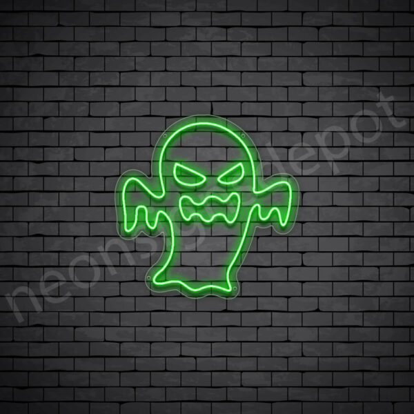 Monster-Ghost-Neon-Sign-20x20-WS-C-GREEN Monster-Ghost-Neon-Sign-20x20-WS-C-GREEN