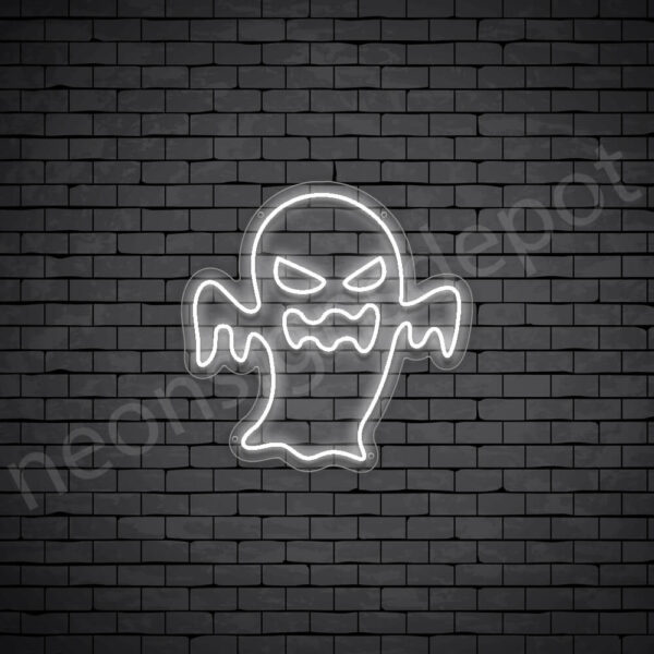 Monster-Ghost-Neon-Sign-20x20-WS-C-WHITE Monster-Ghost-Neon-Sign-20x20-WS-C-WHITE