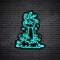 Scary-Hand-Neon-Sign-24x19-WS-B-BRIGHT-BLUE