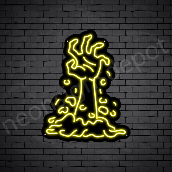 Scary-Hand-Neon-Sign-24x19-WS-B-YELLOW Scary-Hand-Neon-Sign-24x19-WS-B-YELLOW