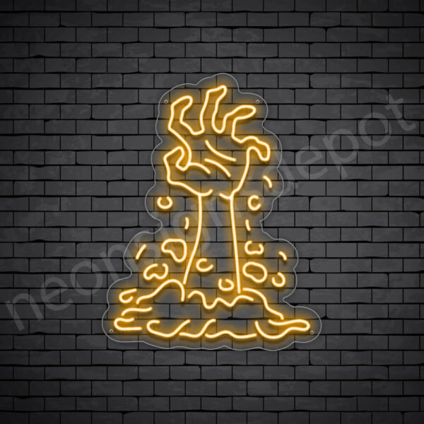 Scary-Hand-Neon-Sign-24x19-WS-C-ORANGE Scary-Hand-Neon-Sign-24x19-WS-C-ORANGE