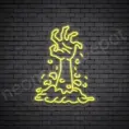 Scary-Hand-Neon-Sign-24x19-WS-C-YELLOW