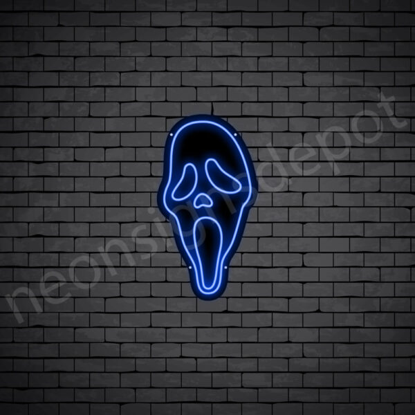Scream-Neon-Sign-13x24-WS-B-DARK-BLUE Scream-Neon-Sign-13x24-WS-B-DARK-BLUE