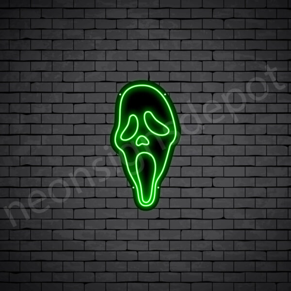 Scream-Neon-Sign-13x24-WS-B-GREEN Scream-Neon-Sign-13x24-WS-B-GREEN