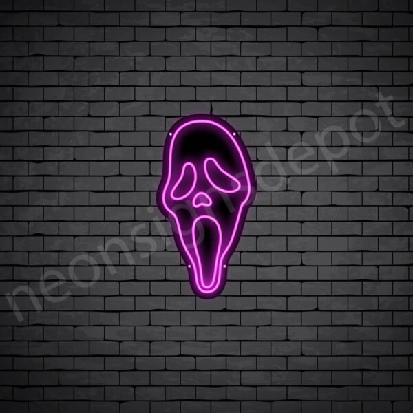 Scream-Neon-Sign-13x24-WS-B-PINK Scream-Neon-Sign-13x24-WS-B-PINK