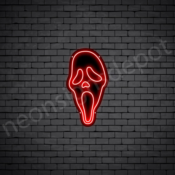 Scream-Neon-Sign-13x24-WS-B-RED Scream-Neon-Sign-13x24-WS-B-RED