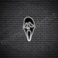 Scream-Neon-Sign-13x24-WS-B-WHITE
