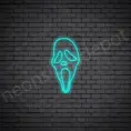 Scream-Neon-Sign-13x24-WS-C-BRIGHT-BLUE