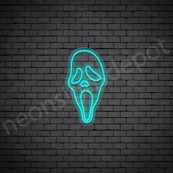 Scream-Neon-Sign-13x24-WS-C-BRIGHT-BLUE Scream-Neon-Sign-13x24-WS-C-BRIGHT-BLUE